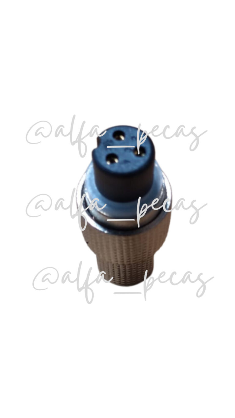 CONECTOR PEQUENO CAIXA PAT 3 PINOS (CÓDIGO CPAT)