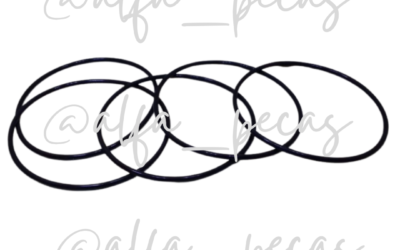 KIT ANEIS DE BORRACHA DA CAMISA SHANGAI (CÓDIGO 235)