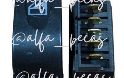 BOTÃO VIDRO ELÉTRICO PASSAGEIRO (CÓDIGO 108)