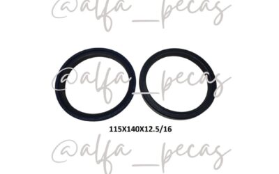 RETENTOR TRASEIRO DO VIRABREQUIM WP12  (CODIGO WP1250)